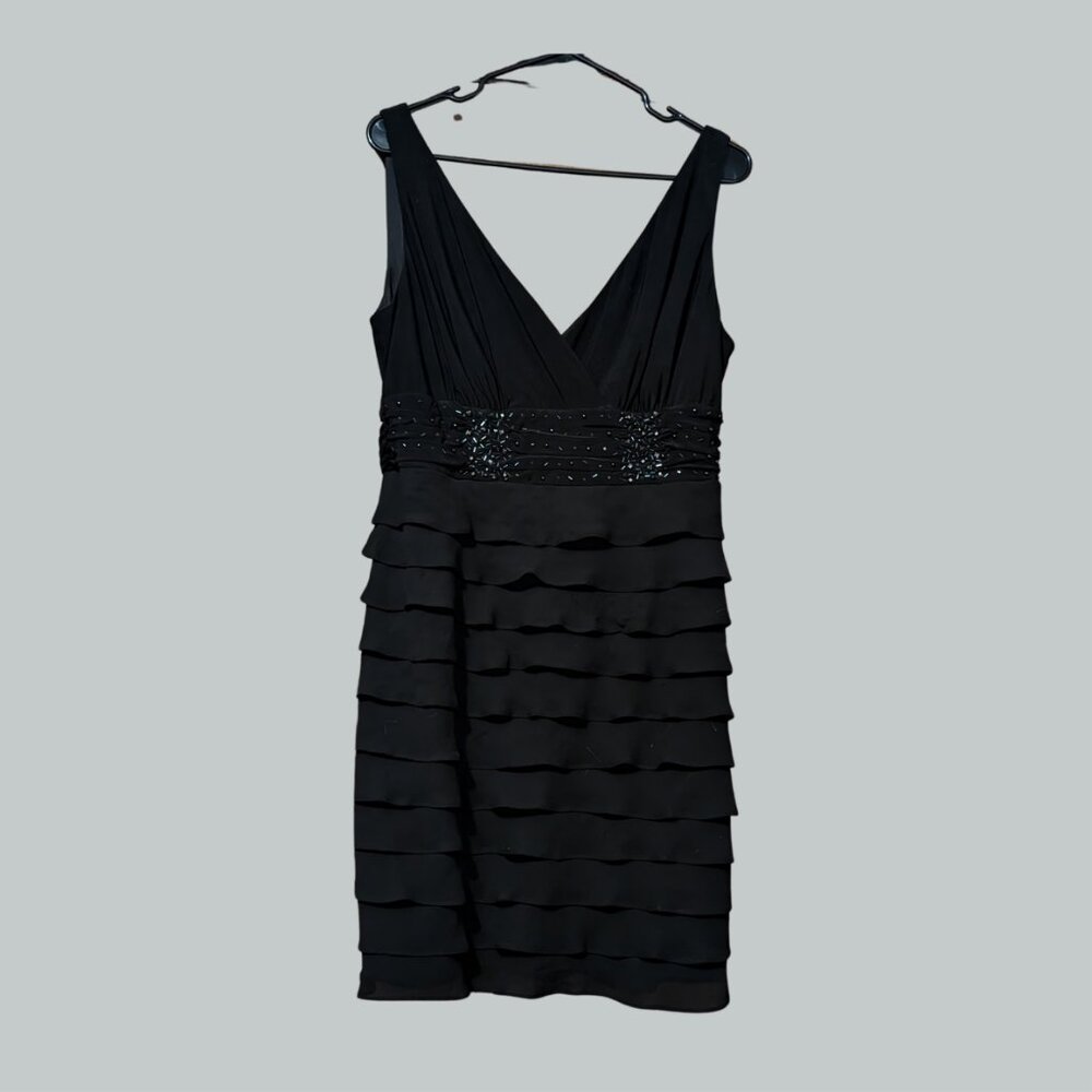 16P Black Cocktail Dress